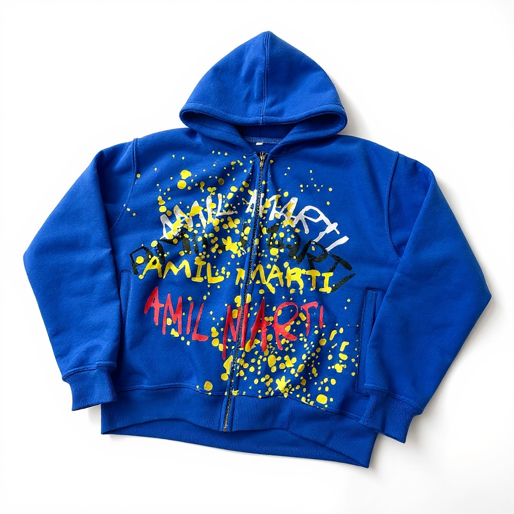 AM Paint Splatter Sweatsuit