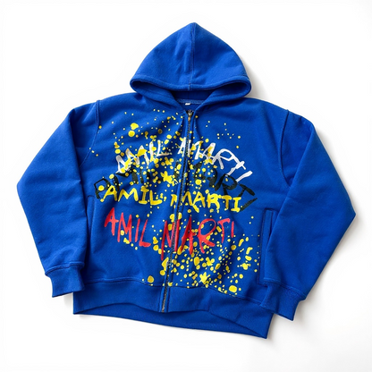 AM Paint Splatter Sweatsuit