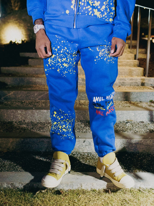 AM Paint Splatter Sweatpants