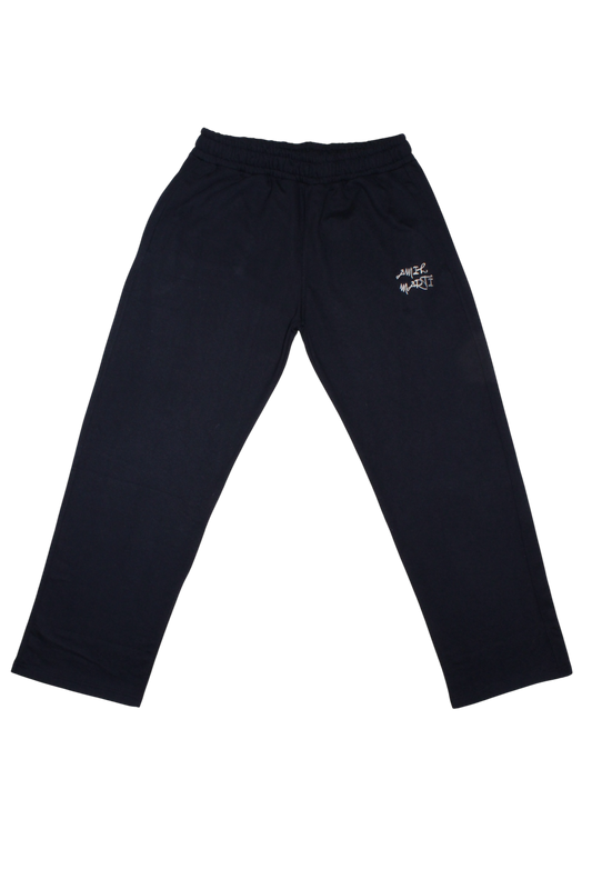 MIDNIGHT BLUE AM SWEATSUIT / SHORT SET