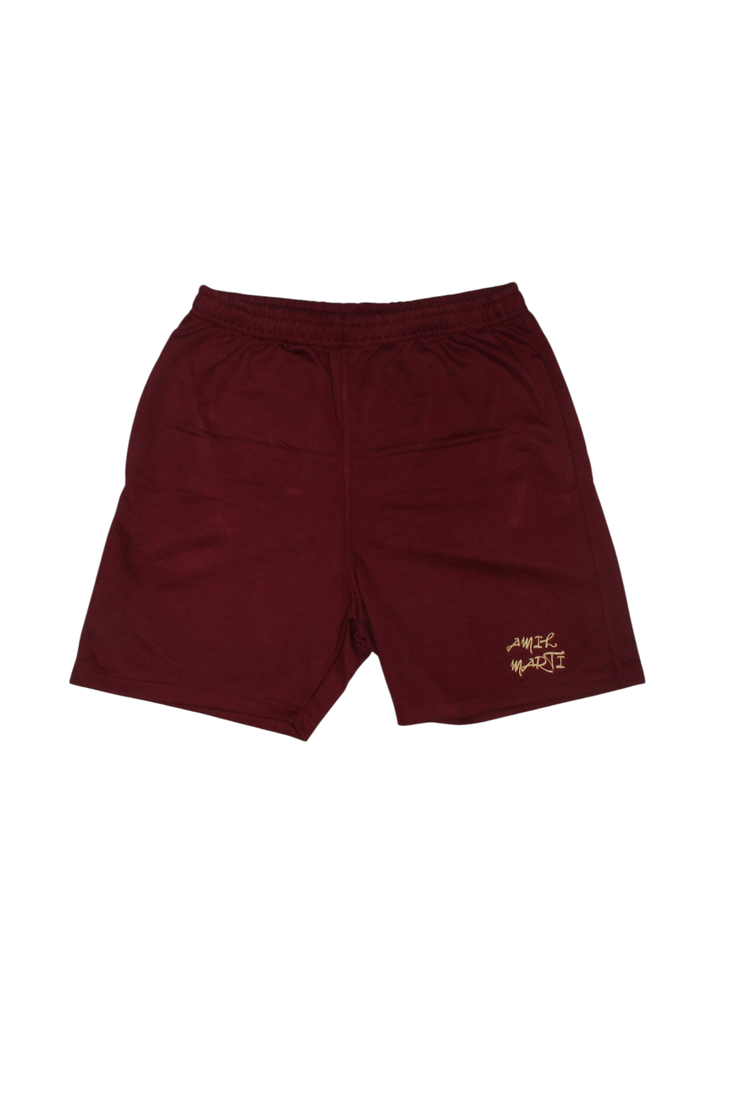 BURGUNDY AM SWEATSUIT / SHORT SET